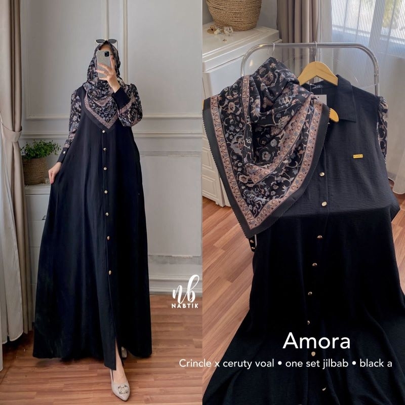 Amora set hijab original nabtik