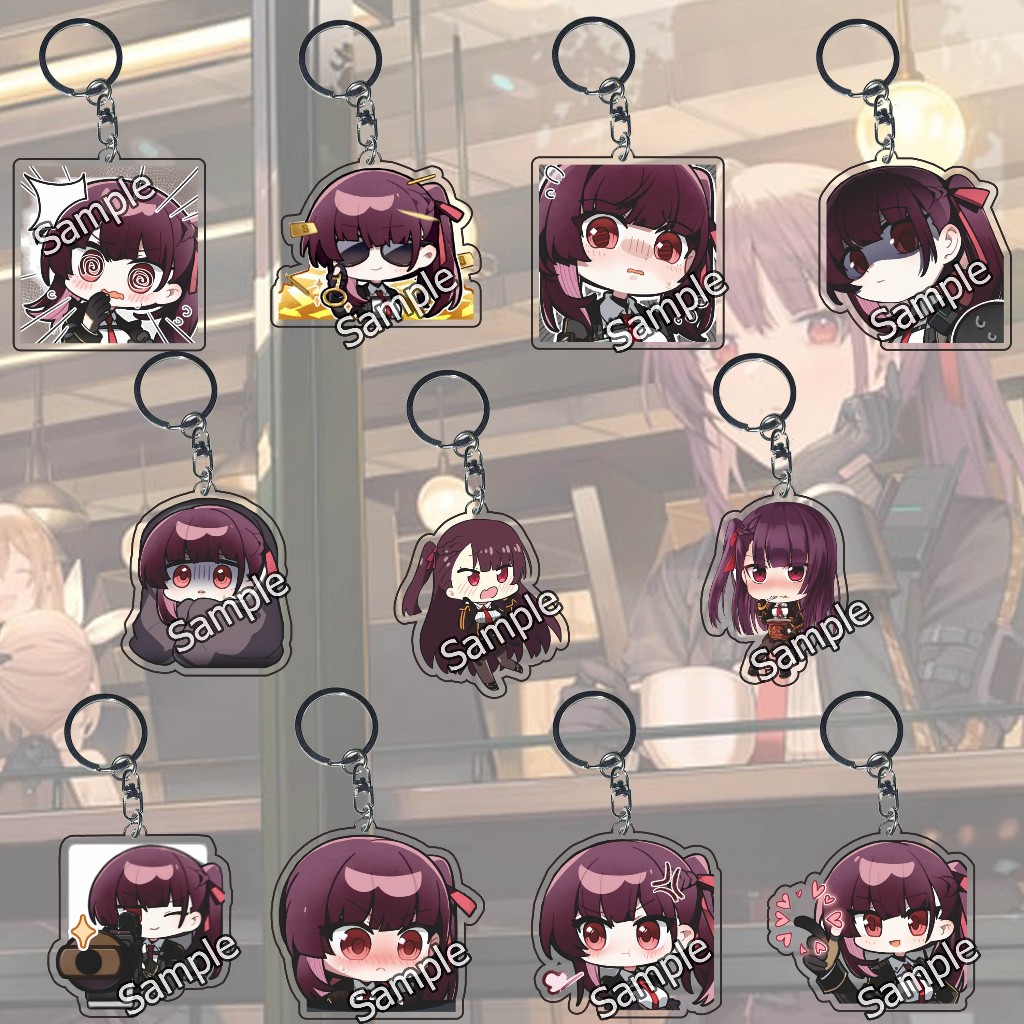 Gantungan Kunci Girls' Frontline Makiatto 01 - Ganci - Key Chain - Anime - Game