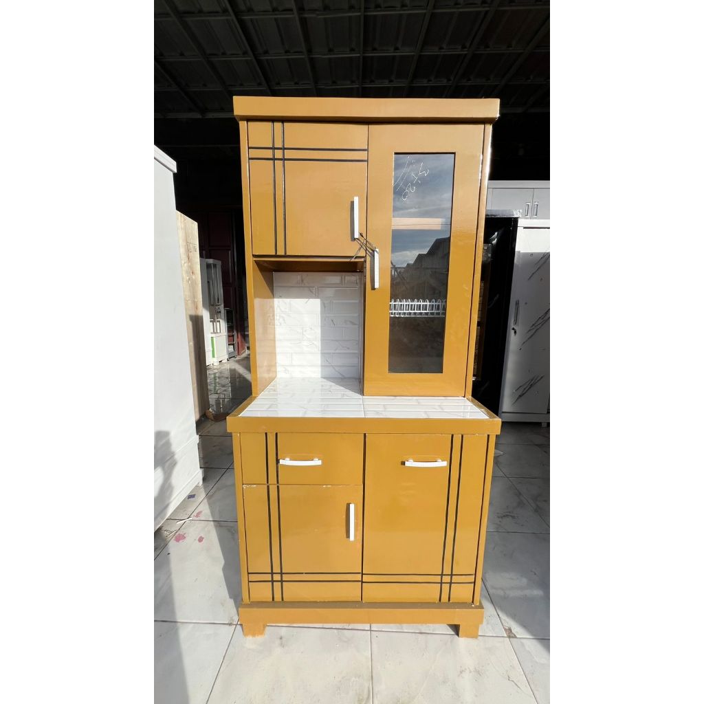 Rak piring 2 pintu / rak sayur 2 pintu / rak piring minimalis