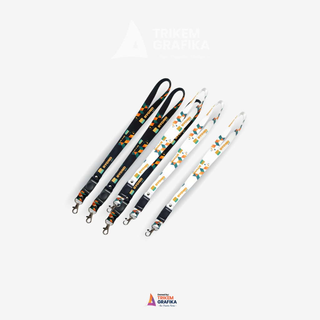 

READY STOCK Trikem Tali Lanyard Print Sublime Special Edisi BYOND Promosi BSI Bank Syariah Indonesia