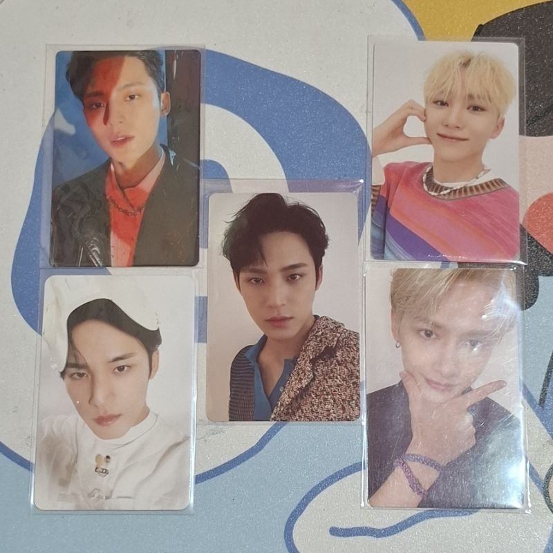 PHOTOCARD OFFICIAL SEVENTEEN THE NAME; 17 FUTURE DREAM AND ODD DREAM JUN SEUNGKWAN | MINGYU GOING MA