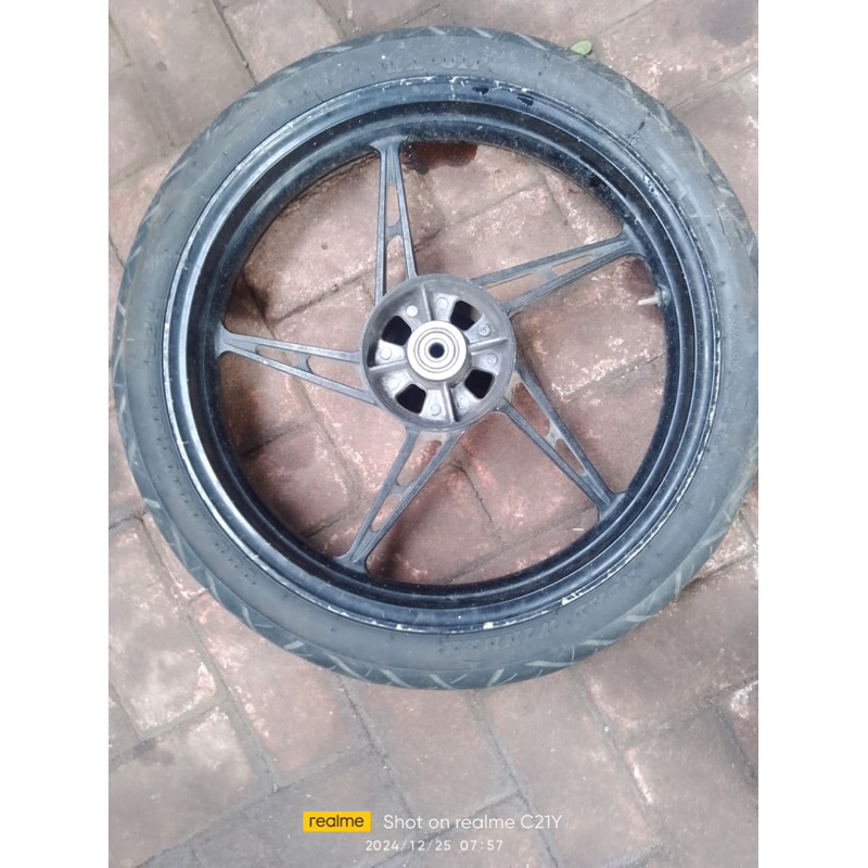 Pelek original copotan motor jupiter MX King belakang