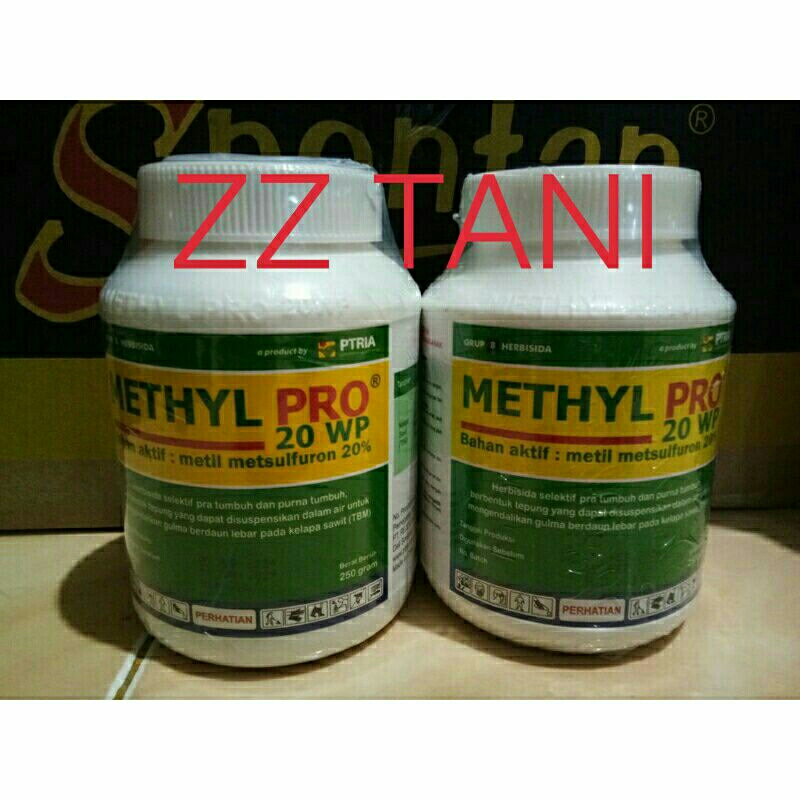 PEMBASMI RUMPUT LIAR METHYL PRO 20 WP uk 250 gram