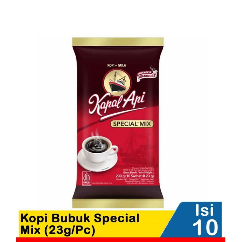 

Kapal api special mix sachet isi 10