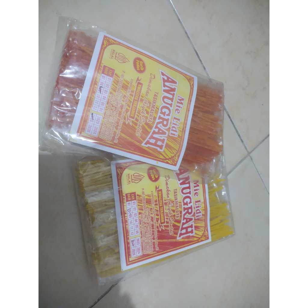 

Mie Lidi Anugrah Pedas dan Asin isi 10 pcs