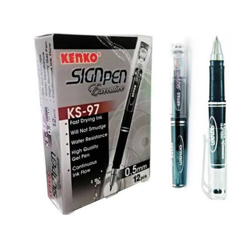 

pen kenko ks-97 sign pen 1box isi 12pcs