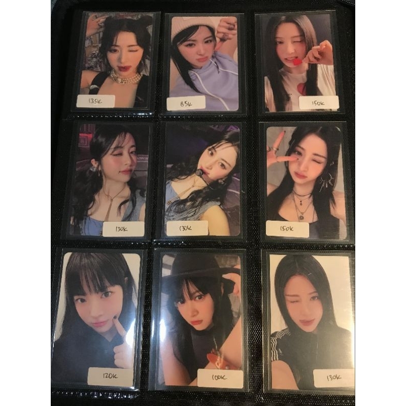 OFFICIAL LE SSERAFIM antifragile unforgiven yunjin eunchae chaewon photocard PC