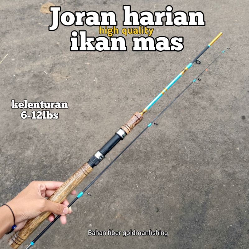 joran harian ikan mas / bawal / Dll 6-12lbs