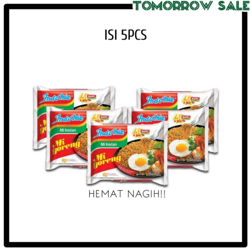 

Indomie Goreng Instan Isi 5 - Lebih Hemat & Praktis.