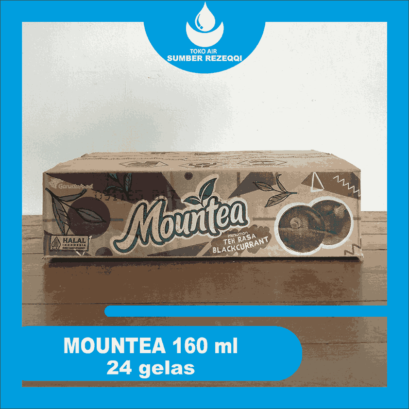 MOUNTEA 160 ml (24 GELAS) MINUMAN TEH