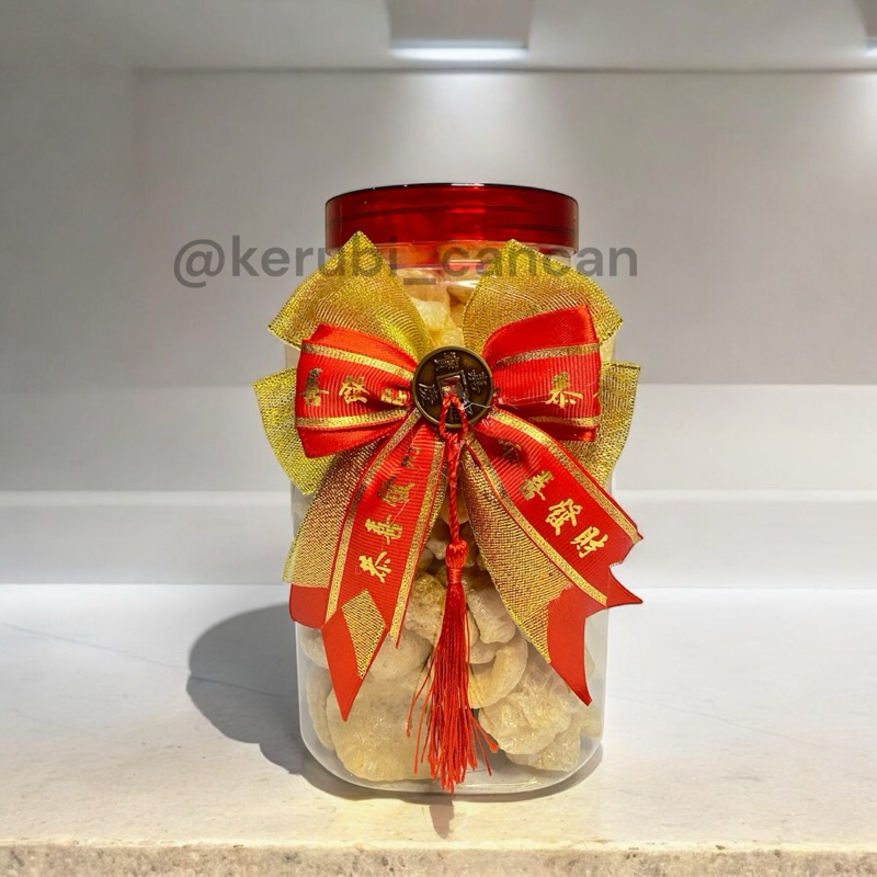 

Paket kado hadiah imlek hampers kerupuk babi kerupuk kulit babi kerubi premium enak dan renyah