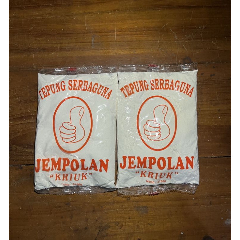 

Tepung kriuk cap jempolan 150 gram