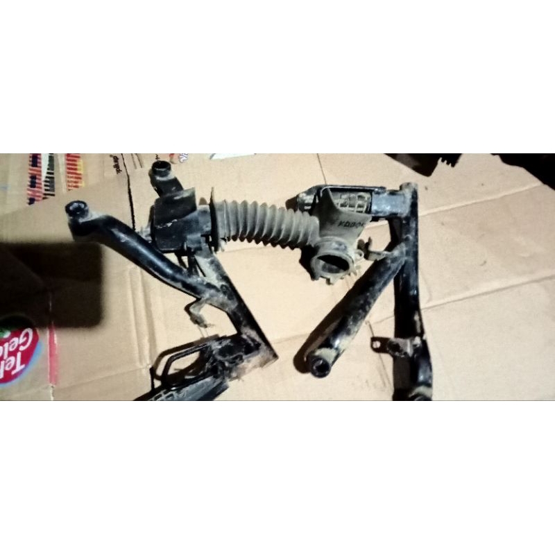 FOSTEP STEP BELAKANG VARIO KODOK OLD 110 KARBU ORI COPOTAN MOTOR