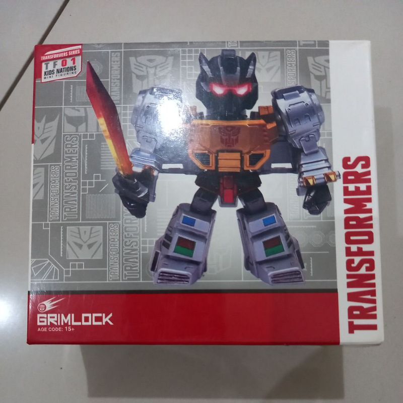 Kids Nations Mini Figure Logic Transformer Dinobot Grimlock