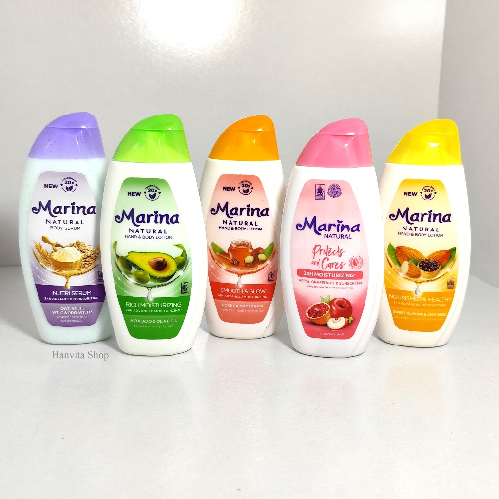Marina Body Lotion Marina Natural Hand and Body Lotion