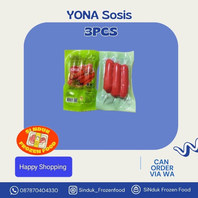 

Yona Sosis 3pcs