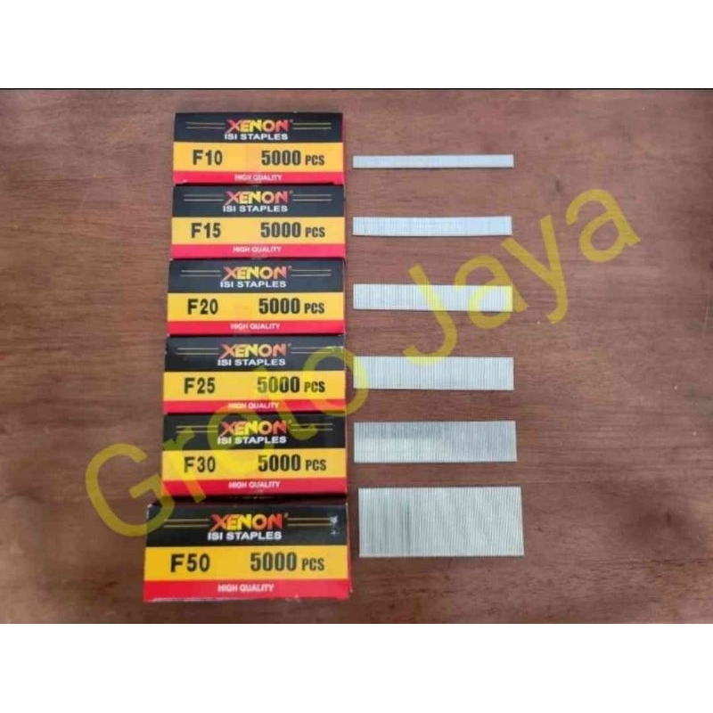 

Isi Paku I Tembak F 10 15 20 25 30 Refill Staples Flexi Fleksi Refil Flexipoint F10 F15 F20 F25 F30 Air Nailer Gun Model Lurus Mesin Angin Steples