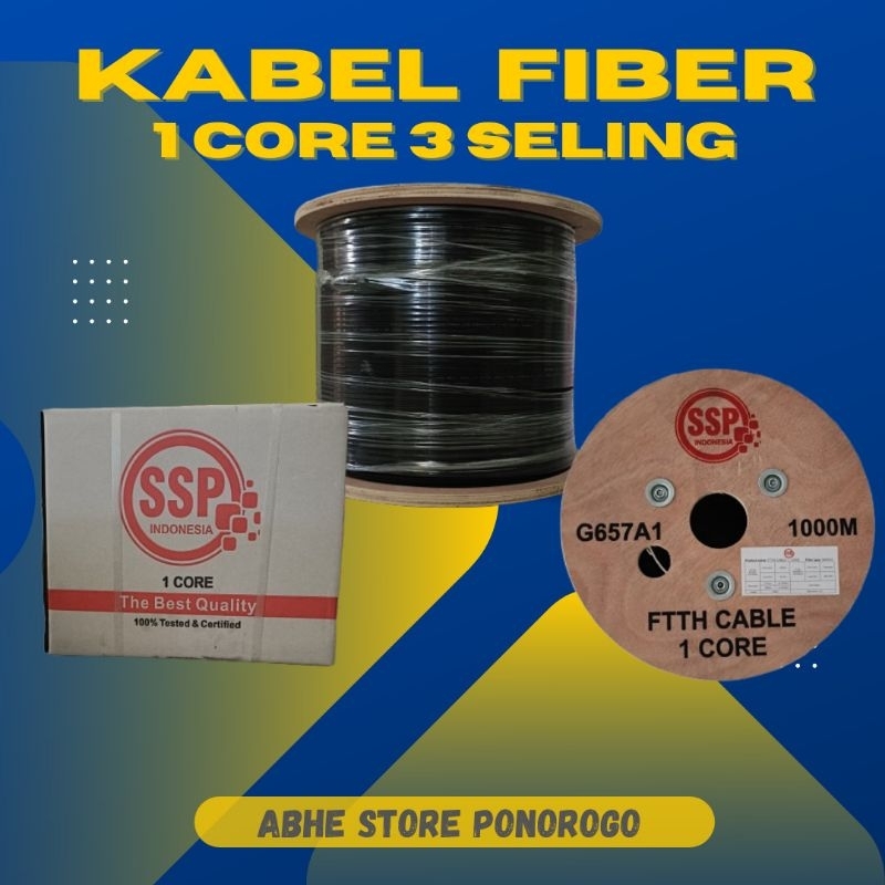 FIBER OPTIK  1 CORE 3 SELING
