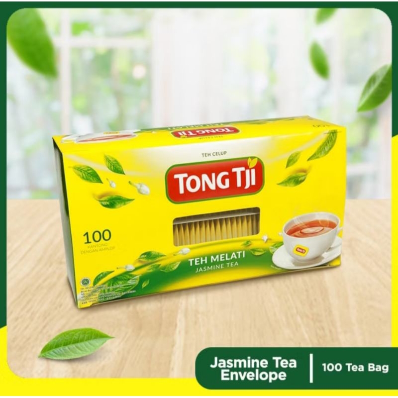 

Tong Tji Jasmine Tea Teh Celup 100s AMPLOP - CLJE / Daun Teh Kualitas Super / Teh Tubruk Super / Teh Khas Tegal Slawi / Teh Celup Melati / Teh Tong Tji Tegal/ Oleh Oleh Khas Tegal / Teh Tubruk Wangi / Teh Kepyur / Teh Solo / Teh Melati / Teh Tongtji Celup