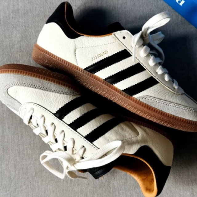 sepatu Adidas samba Originial black white made in germany