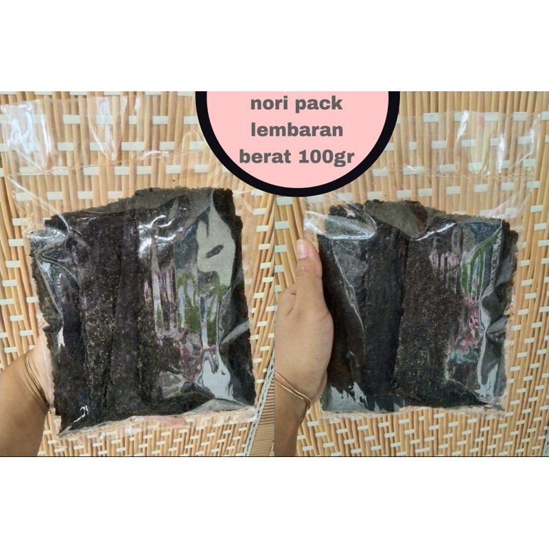 

Nori repack Lembaran Berat 100gr