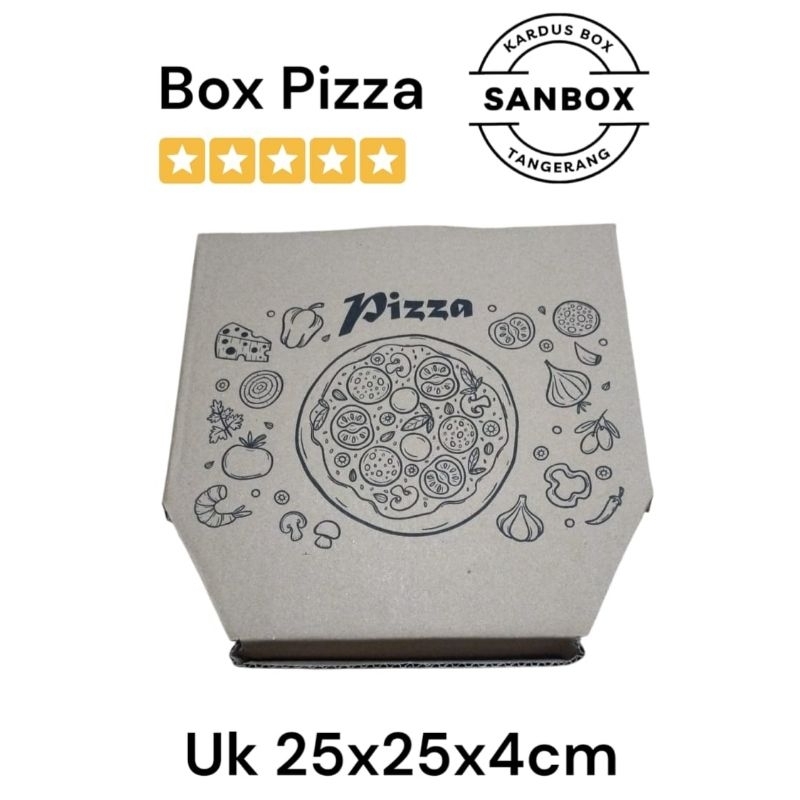 

Box Pizza uk 25x25x4cm