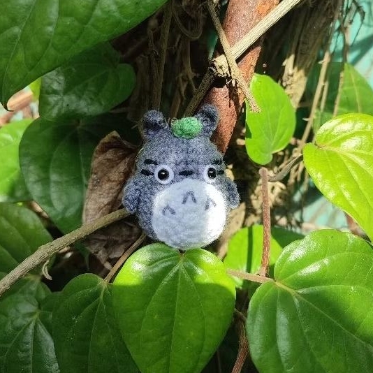 totoro keychain crochet | ghibli keychain | my Neighbor totoro |