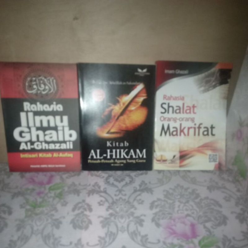 Promo Awal Tahun 3 Kitab Al hikam Rahasia Ilmu Ghaib dan Rahasia Sholat Orang Makrifat