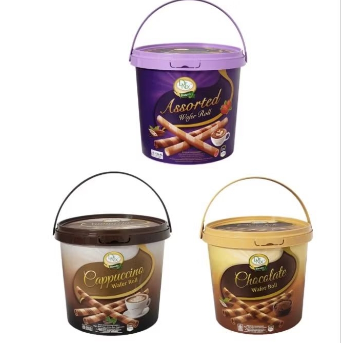 

Denex Biscuit Wafer Cream dan Wafer Roll Timba 300gram