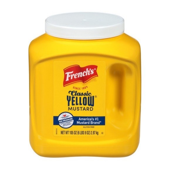 

yellow mustard french's classic 2.97 kg 105