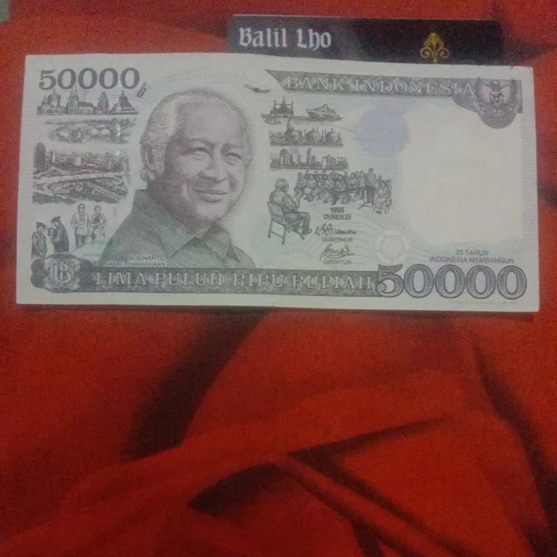 50.000 Soeharto kertas tahun 1995