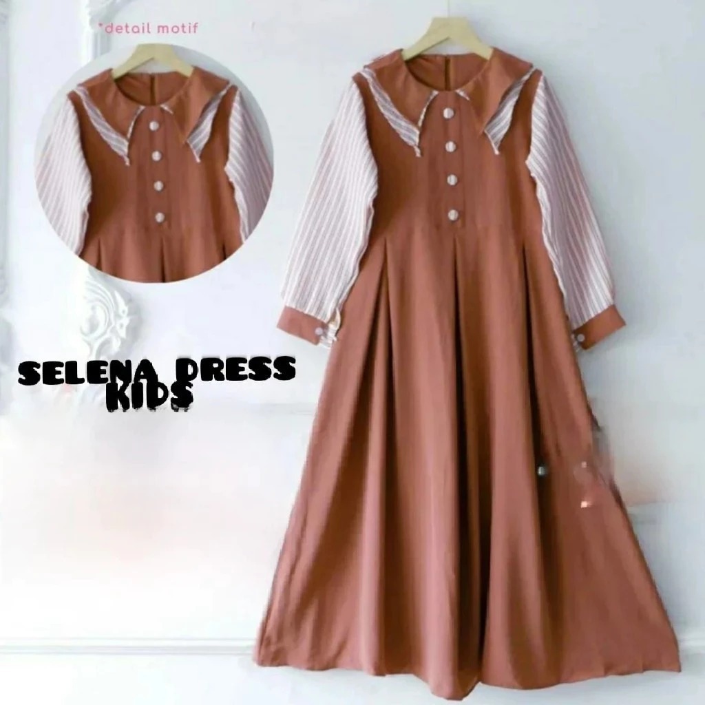 Tatiana Dress Gamis Anak Tanggung Terbaru 2026 Baju Muslim Anak Baju Gamis lebaran