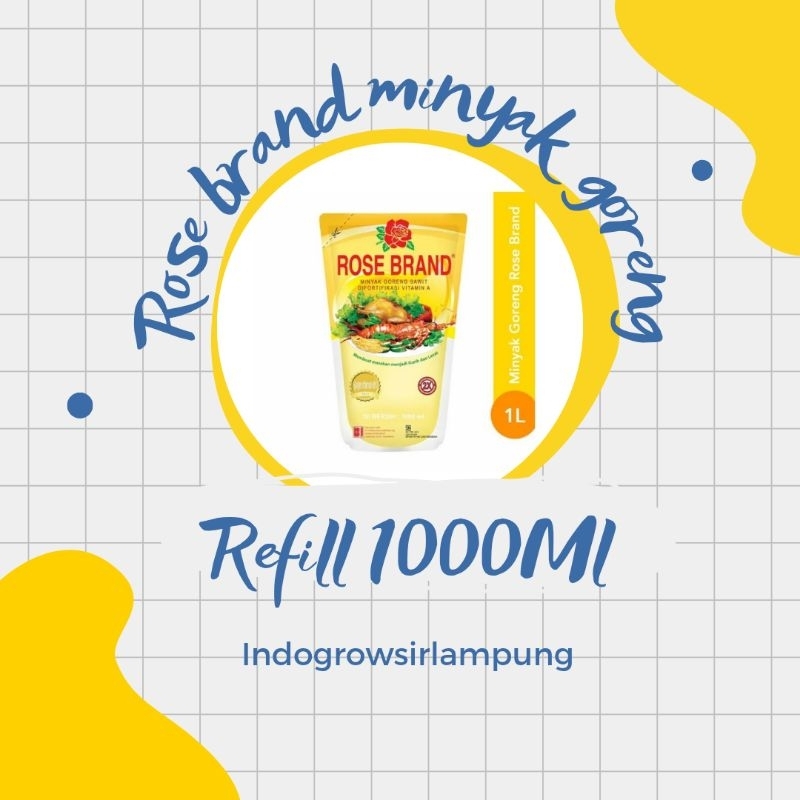 

minyak goreng Rose brand 1L