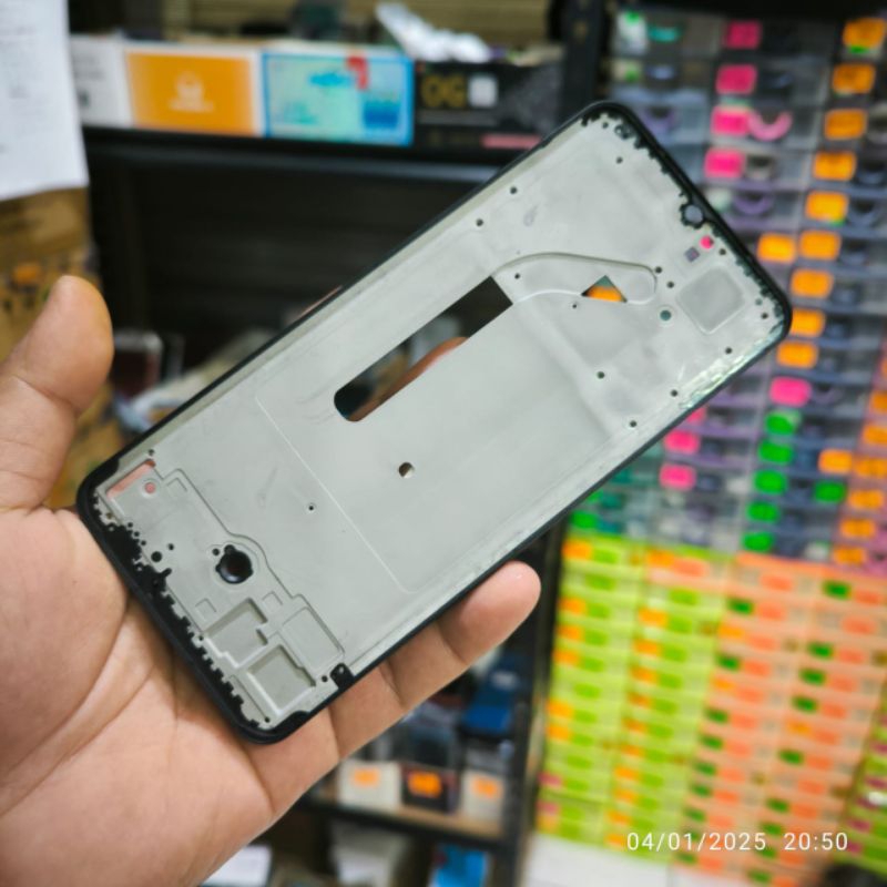 frame lcd tatakan. lcd tulang tengah middle Vivo v20 4g