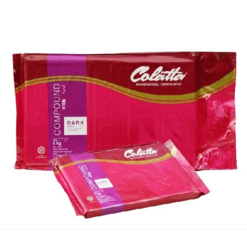 

COKLAT BATANG CHOCOLATE COMPOUND COLATTA UK 5KG / COKLAT BATANG