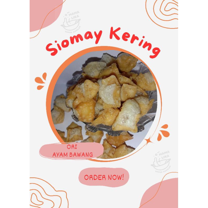 

SIOMAY KERING MINI KRIUK RENYAH ORI AYAM BAWANG