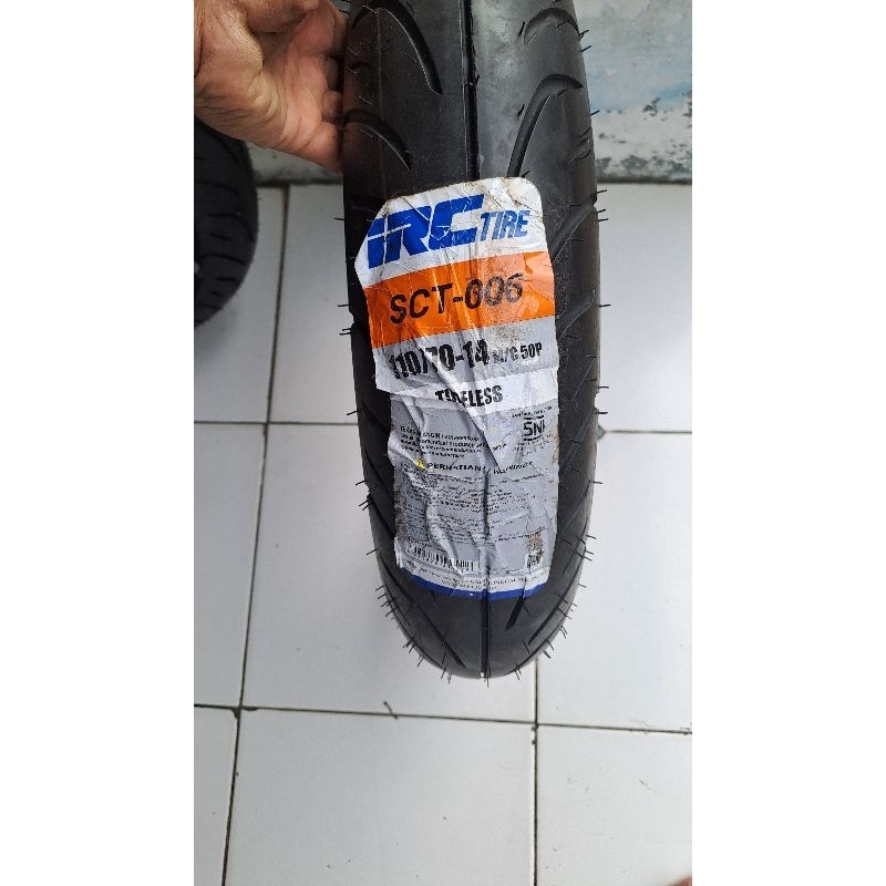 ban IRC Tubeless 110/70-14