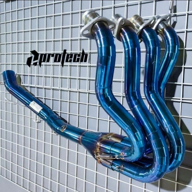 Suzuki Bandit 400 — Header Inlet 51 mm · Blue — foto 3