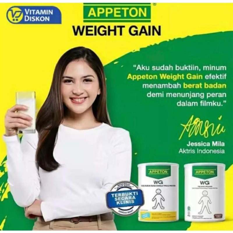 

Temukan Appeton Wight Gain 200gr