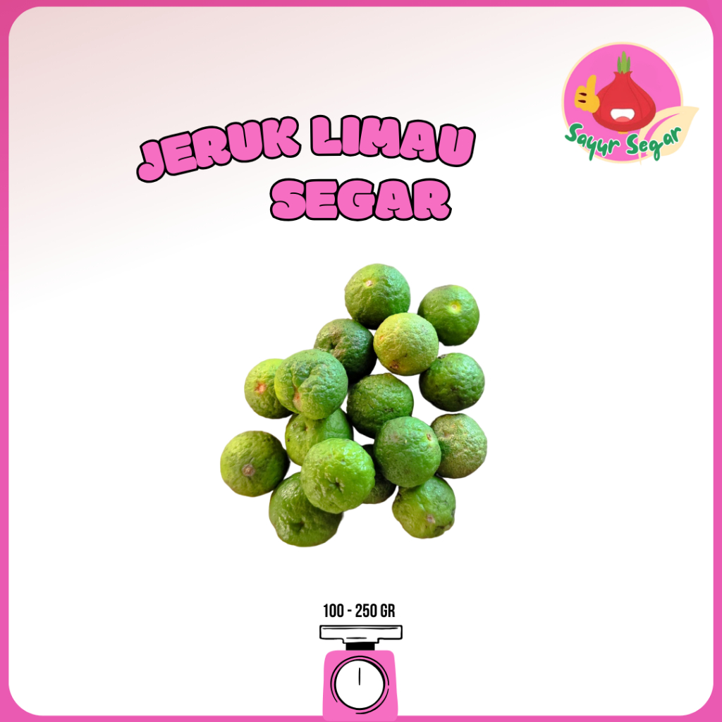 

Sayur Segar - Jeruk Limau Limo Segar / Lime