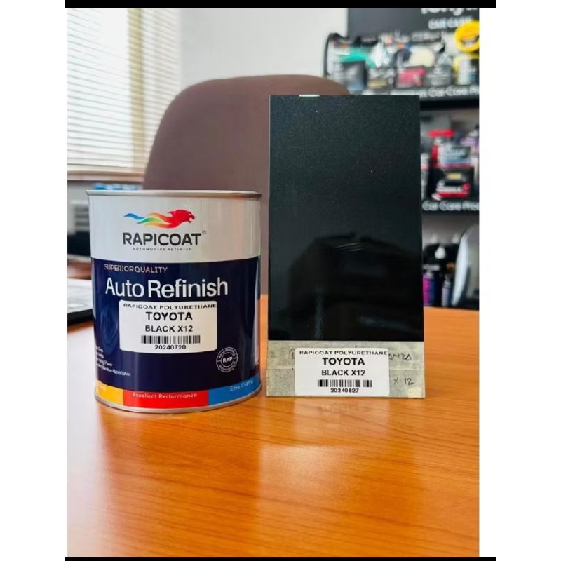 Cat Black mica Cat Toyota Black X12 Hitam Metalic Kasar Pu