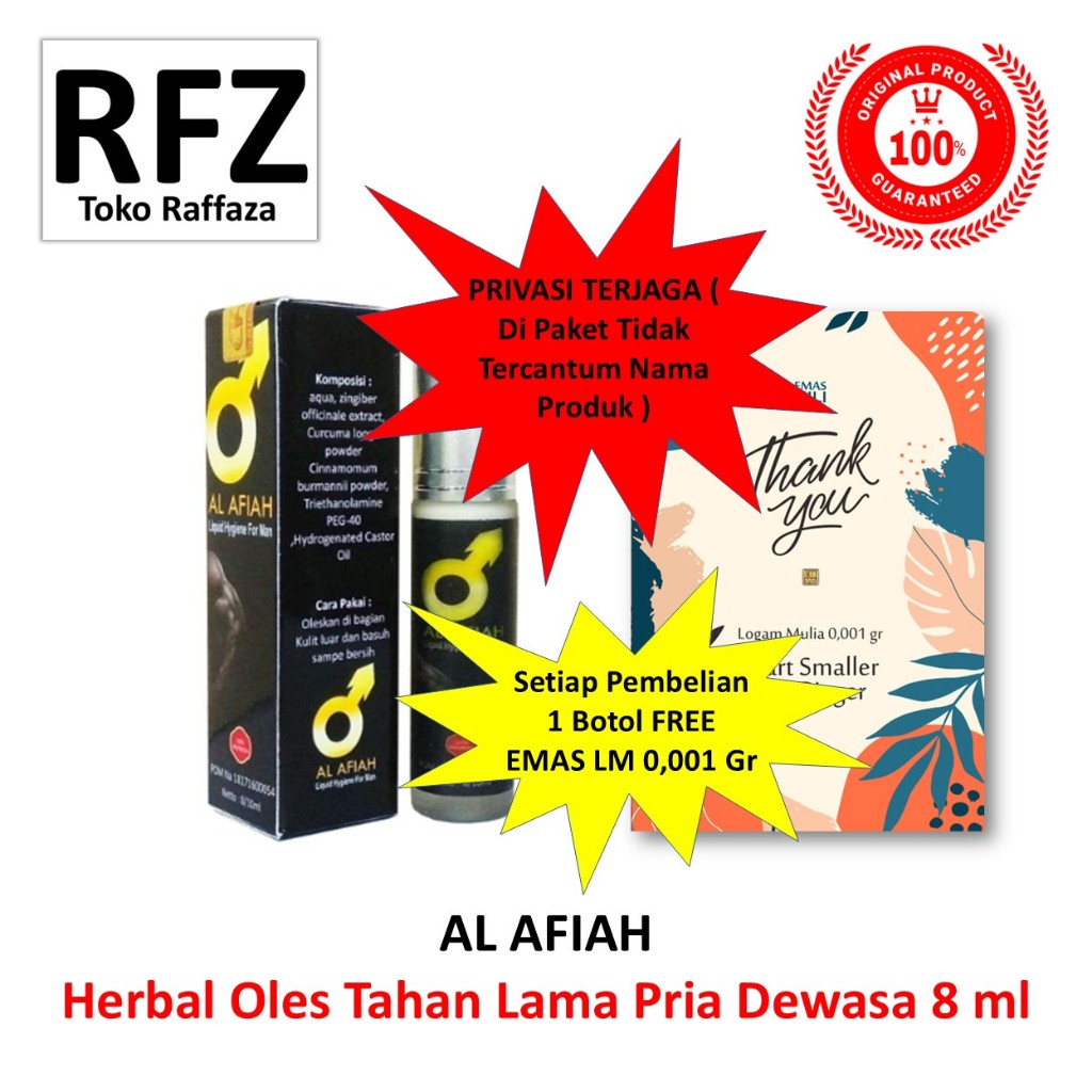 Al Afiah Minyak Oles Pria