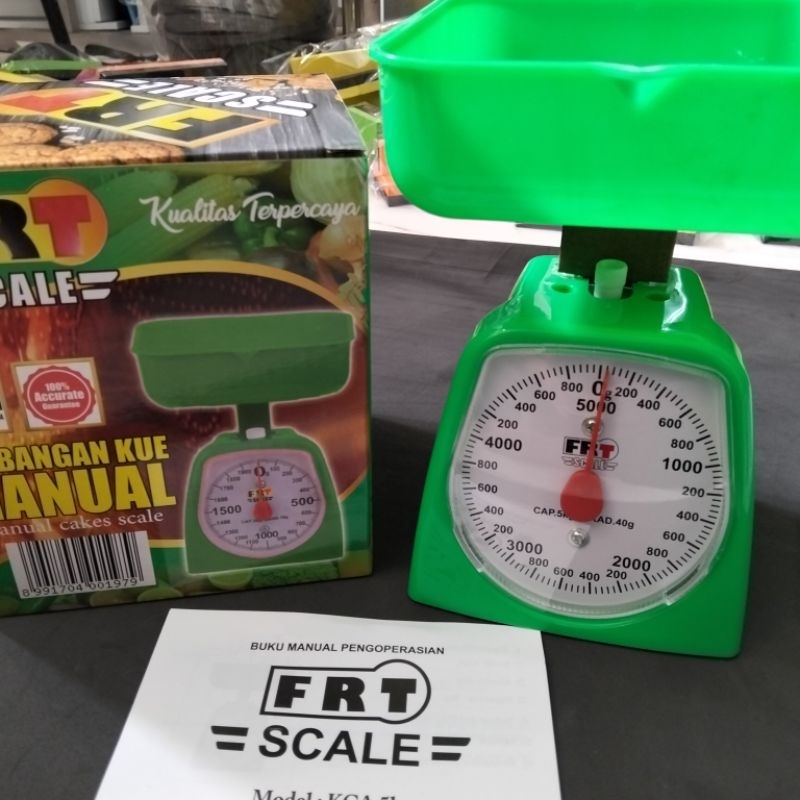 READY BANYAK - TIMBANGAN KUE PVC 3Kg & 5Kg FRT & 5kg DIGITAL