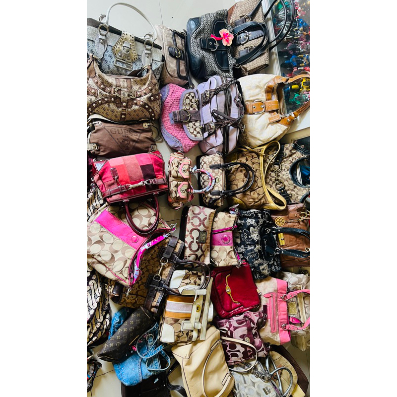 CoachAnd Guess Vintage Y2k Bag Wallet Wristlet