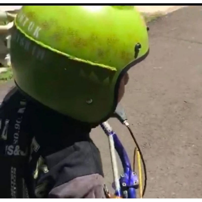 HELM 3D ANAK BENTUK TABUNG GAS LPG SNI