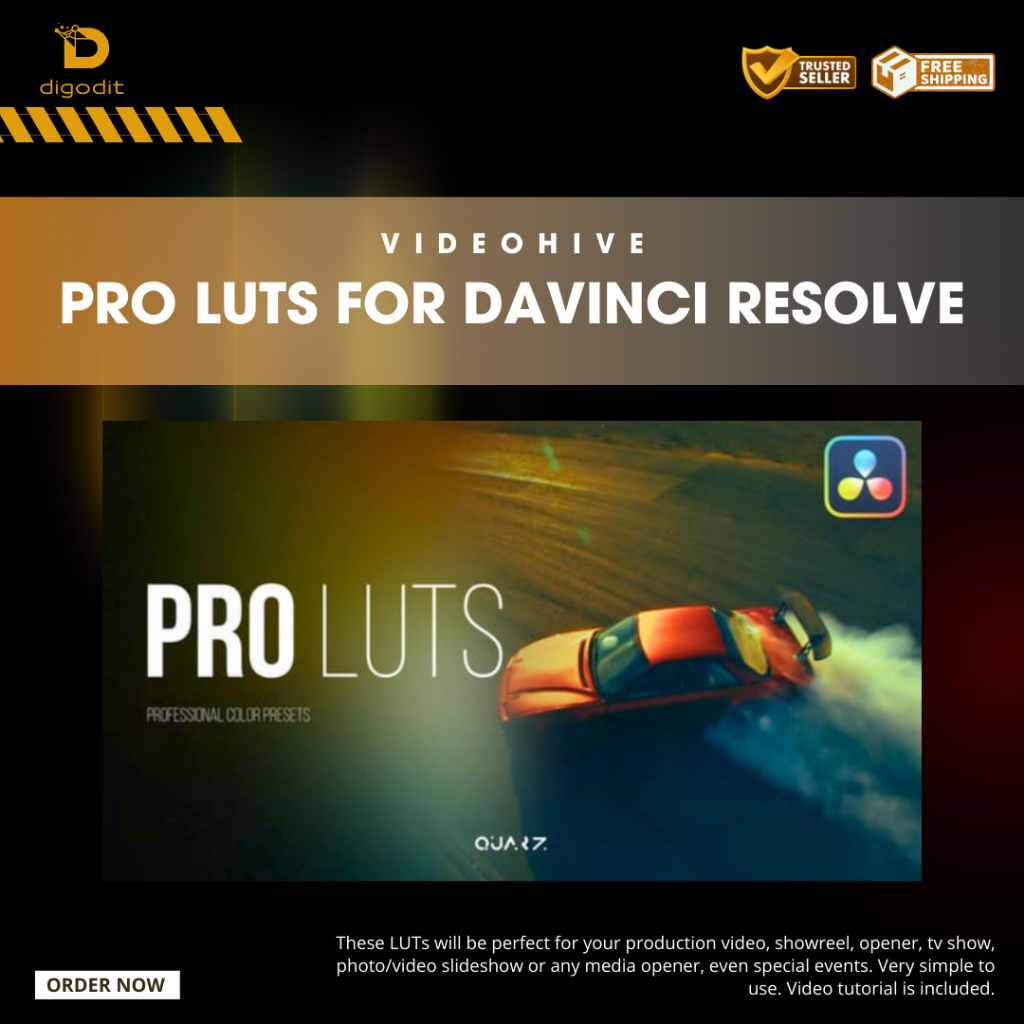 Pro LUTs for Davinci Resolve