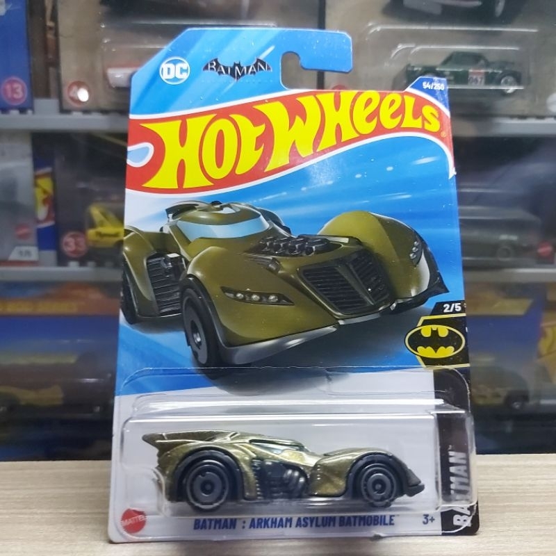 HOT WHEELS ARKHAM ASYLUM BATMOBILE GOLD C 2025 - BATMAN