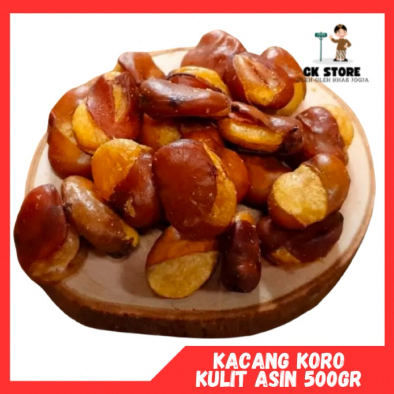 

Kacang Koro Kulit Asin 500 Gram