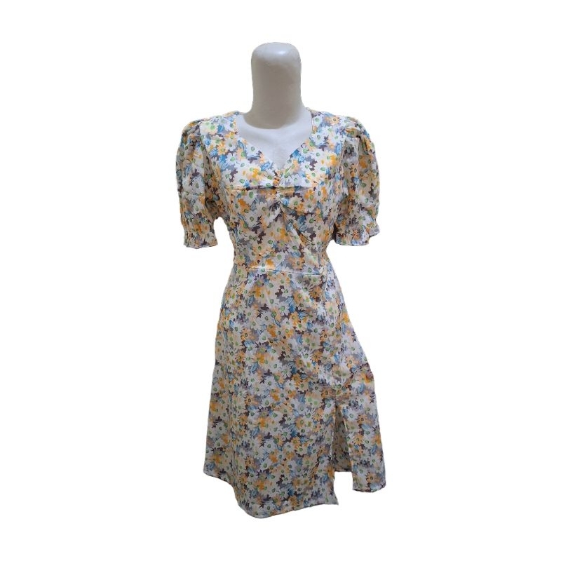 khaaclothes - Dress Wanita Korean Style / Midi dress Wanita / Dress korean style / Baju Korean Style