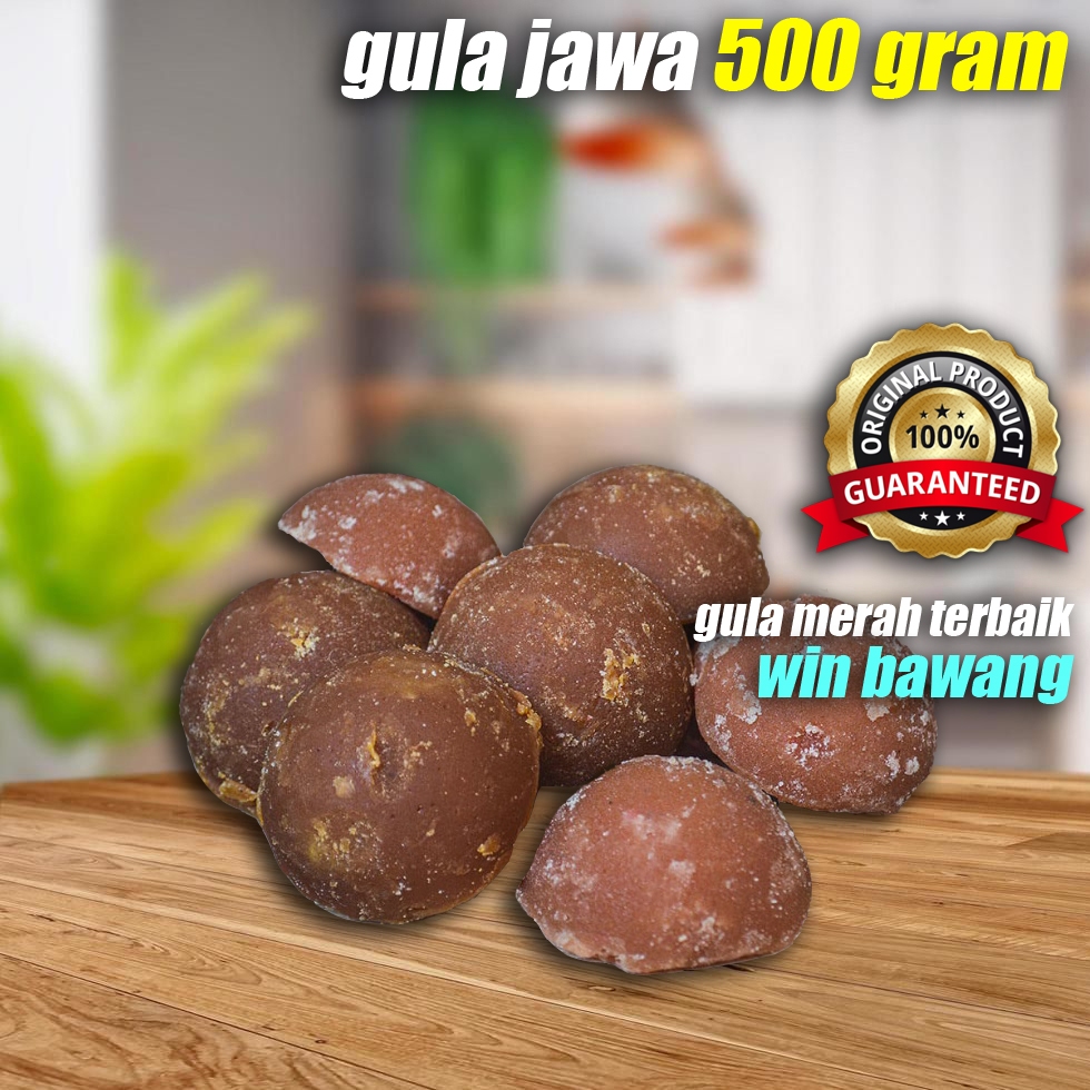 

Gula Jawa 500 Gram 1/2 Kg Asli Murni Merah Super